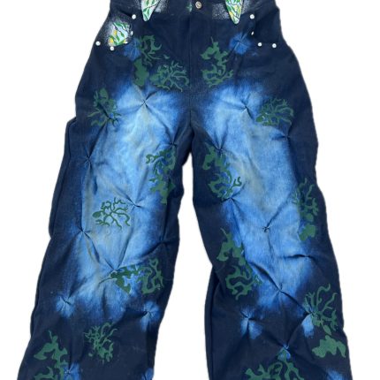 شلوار بوته سنگشور گلدوزی شده