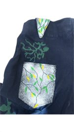 شلوار بوته سنگشور گلدوزی شده