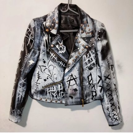 کت چرم طراحی شده قابل شستشو