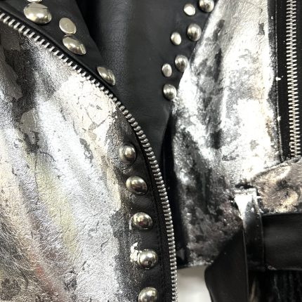 کت چرم خز دار